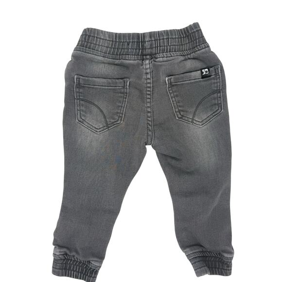 Joe’s Grey Jogger Jeans Baby 18M Stretch Denim Pants Soft Waistband - Picture 3 of 5